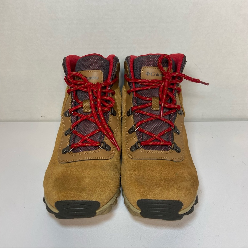 Columbia Newton Ridge Waterproof Hiking Boots Size 7 in Brown Suede - Picture 2 of 14